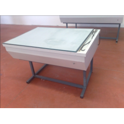 Tavolo luminoso Ser.Tec 110 x 90 cm usato