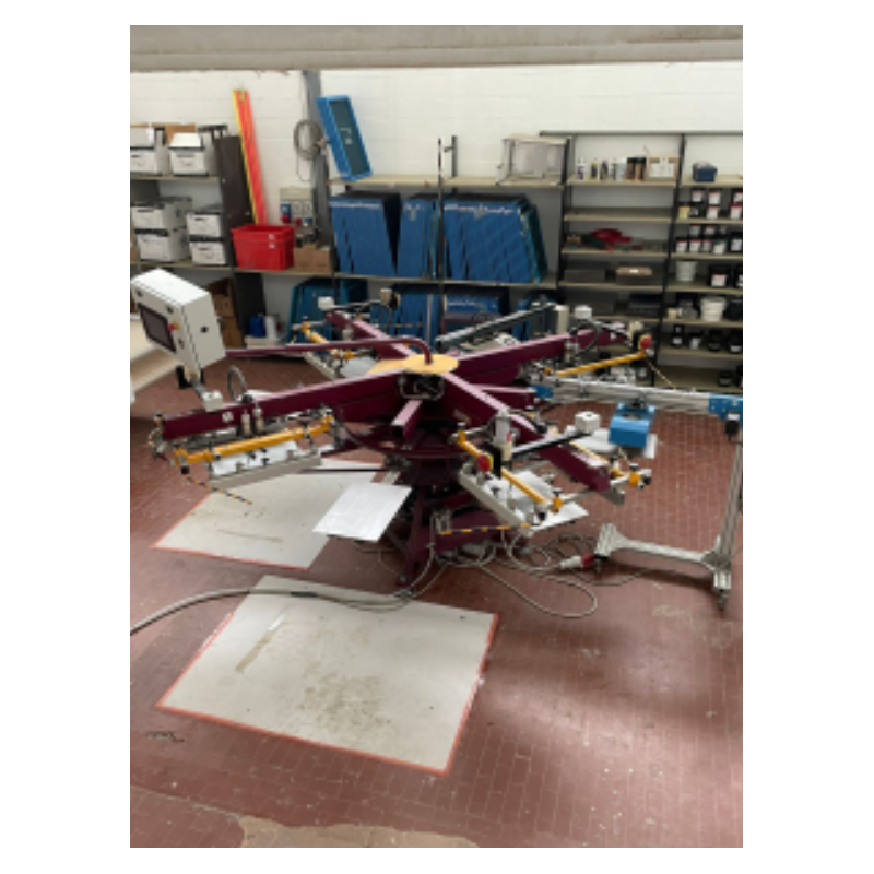 Giostra serigrafica automatica Anatol 4 colori 6 tavole