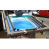 Linea serigrafica usata MHM con cappe flash e forno Chiossi & Cavazzuti