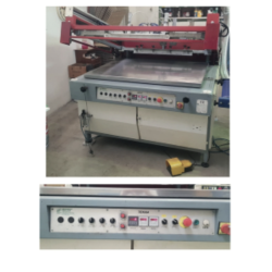 Macchina serigrafica a libro usata Serigraf Tekna 55×75