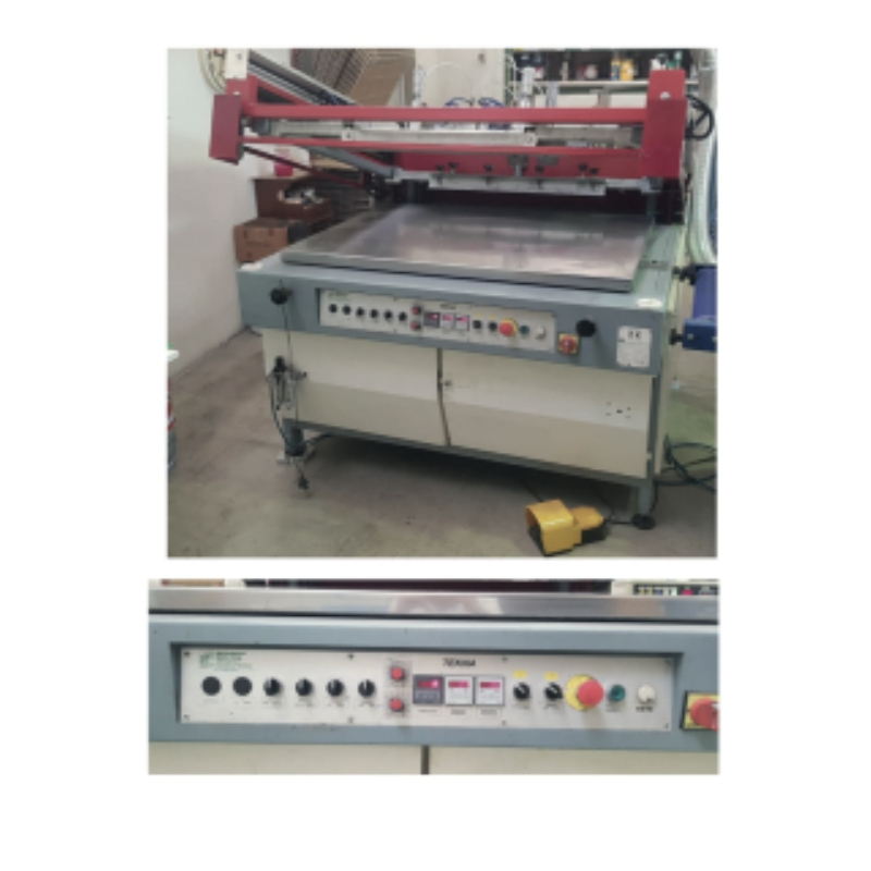 Macchina serigrafica a libro usata Serigraf Tekna – formato 55 × 75 cm